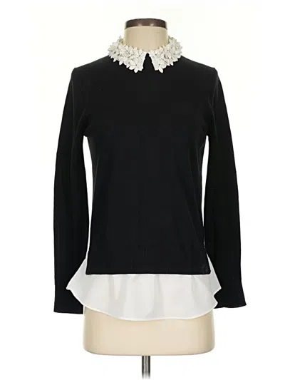 Pre-owned Ted Baker Pullover Sweater In Black