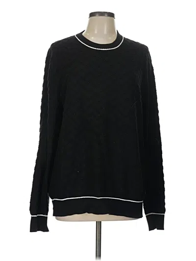 Pre-owned Ted Baker Pullover Sweater In Black