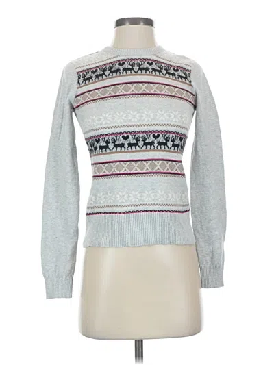 Pre-owned Ted Baker Pullover Sweater In Gray