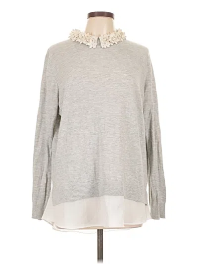Pre-owned Ted Baker Pullover Sweater In Gray