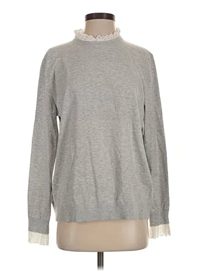 Pre-owned Ted Baker Pullover Sweater In Gray