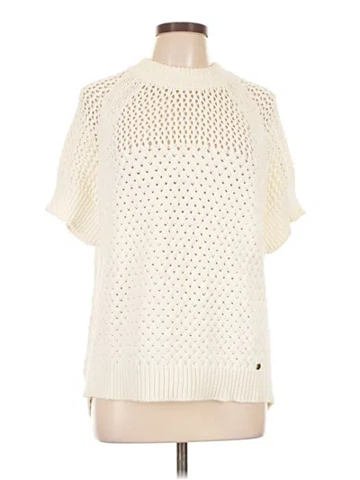 Pre-owned Ted Baker Pullover Sweater In Ivory