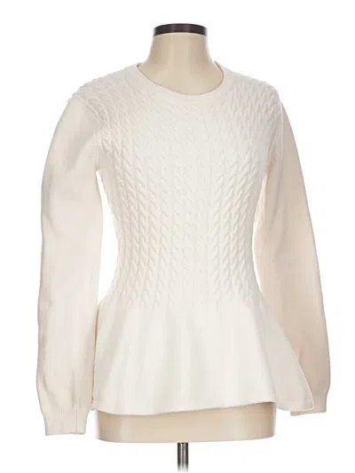 Pre-owned Ted Baker Pullover Sweater In Ivory