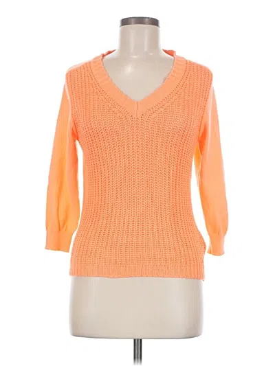 Pre-owned Ted Baker Pullover Sweater In Orange