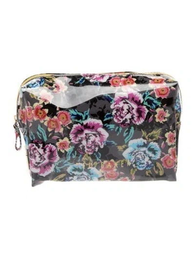 Pre-owned Ted Baker Pvc Minaudière In Multi