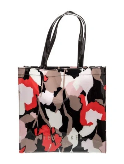 Pre-owned Ted Baker Pvc Tote In Multi
