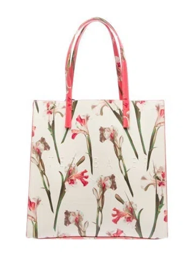 Pre-owned Ted Baker Pvc Tote In Neutral