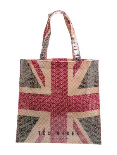 Pre-owned Ted Baker Pvc Tote In Pink