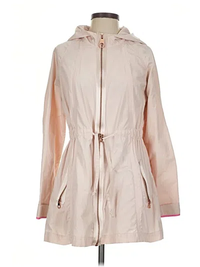 Pre-owned Ted Baker Raincoat In Pink