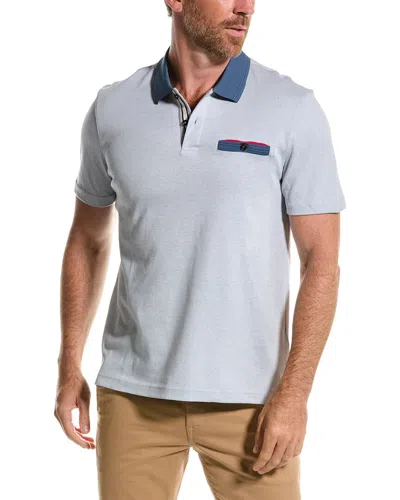 Ted Baker Rancho Regular Fit Polo Shirt In Blue