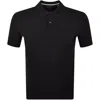 Ted Baker Zeiter Mens Short Sleeve Slim Soft Touch Polo In Black
