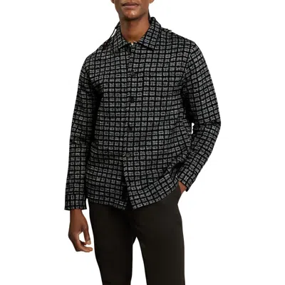 Ted Baker Renburg Long Sleeve Button Up Shirt In Multi