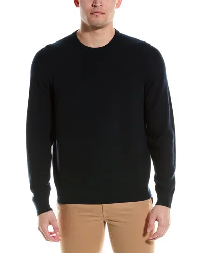 Ted Baker Reson Regular Fit Wool-blend Crewneck Sweater In Blue