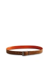 Ted Baker Reversible Color Pop Leather Belt In Tan