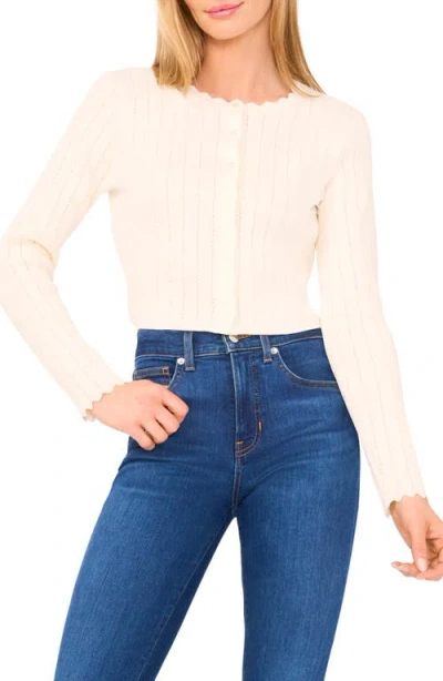Ted Baker Rib Pointelle Cardigan