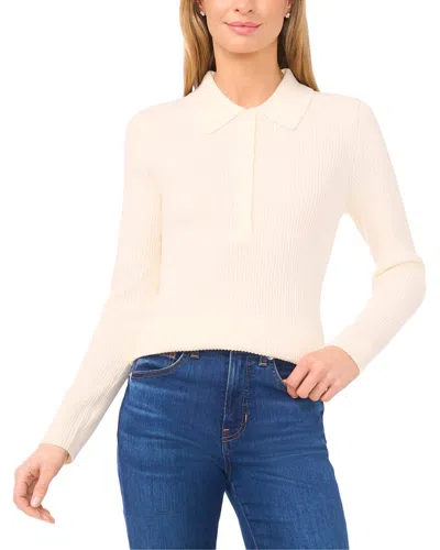 Ted Baker Rib Sweater In Neutral