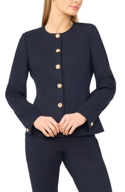 Ted Baker Roberta Ponte Jacket In Blue