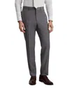 Ted Baker Roger Check Classic Wool Modern Fit Suit Pants In Gray