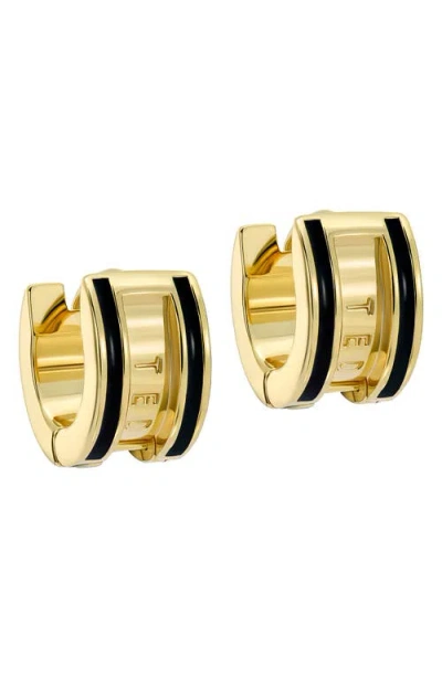 Ted Baker Rolo Classic Color Huggie Hoop Earrings In Gold