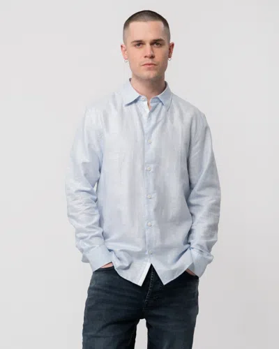 Ted Baker Romeos Mens Long Sleeve Linen Shirt