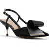 Ted Baker Romy Pointed Toe Slingback Pump In Black