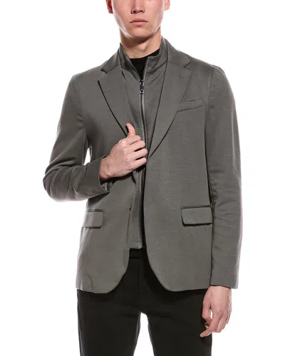 TED BAKER TED BAKER ROOK JERSEY 2-IN-1 BLAZER