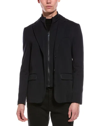 TED BAKER TED BAKER ROOK JERSEY 2-IN-1 BLAZER