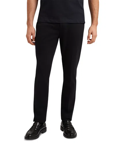 Ted Baker Rookt Slim Fit Stretch Trousers In Blue