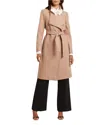 Ted Baker Rose Wool Blend Wrap Coat In Animal Print