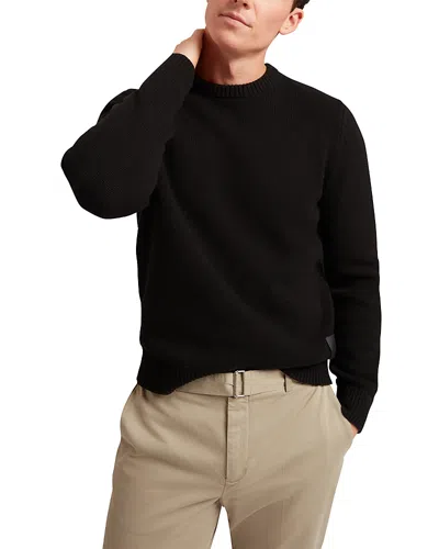 Ted Baker Rost Crewneck Sweater In Black