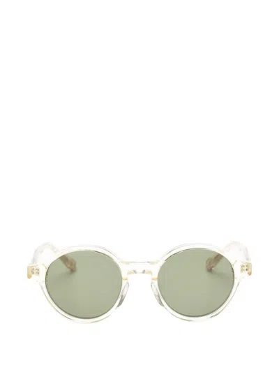 Ted Baker Round-frame Sunglasses In Green