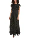 TED BAKER RUFFLE GOWN