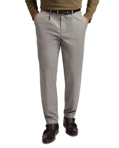 Ted Baker Salson Tapered Fit Trousers In Gray