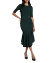 Ted Baker Samalee Knit Midi Dress In Green