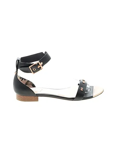 Pre-owned Ted Baker Sandals In Black