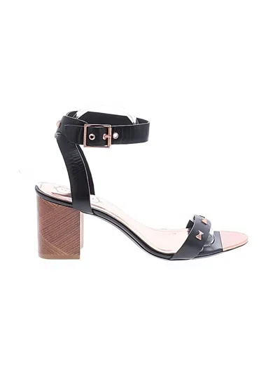 Pre-owned Ted Baker Sandals In Black
