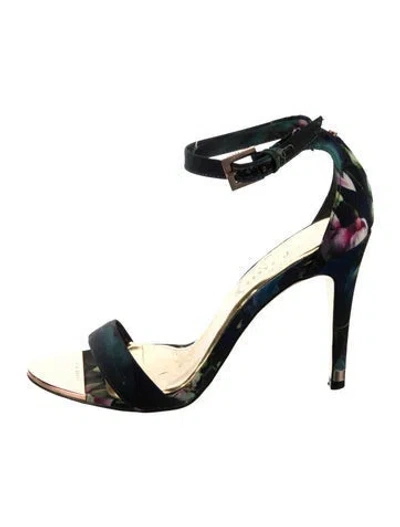 Pre-owned Ted Baker Sandals In Blue