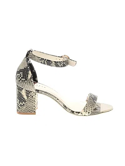 Pre-owned Ted Baker Sandals In Ivory
