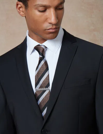 Ted Baker Saphosj Performance Stretch Slim Fit Suit Jacket In Black