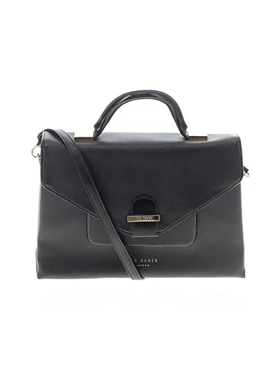 Pre-owned Ted Baker Satchel In Black