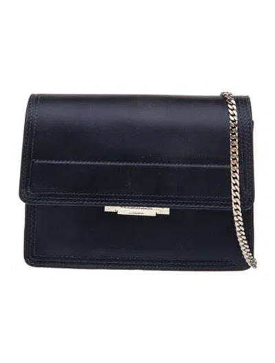 Pre-owned Ted Baker Satin Shoulder Bag In Blue