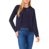Ted Baker Cybill Scalloped Crewneck Cardigan Sweater In Multi