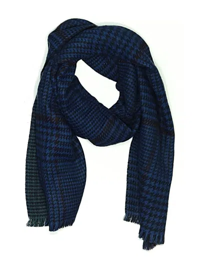 Pre-owned Ted Baker Scarf In Blue