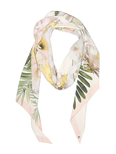 Pre-owned Ted Baker Scarf In Green