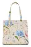 Ted Baker Seacon Croc Embossed Tote In Multi