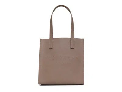 Ted Baker Seacon Mini Tote In Taupe