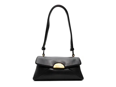 Ted Baker Selene Leather Shoulder Bag In Black