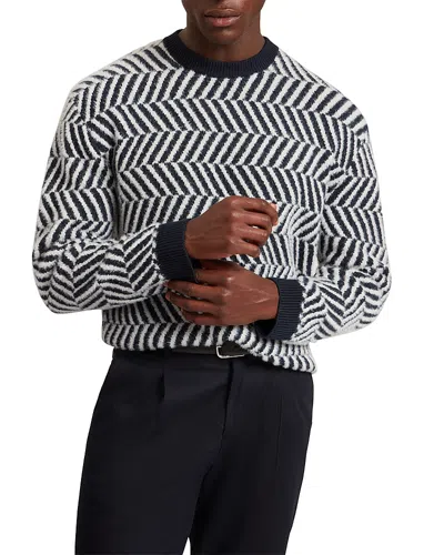 TED BAKER SERGEJ CHEVRON GRAPHIC JUMPER