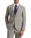 Ted Baker Sharkskin Classic Wool Modern Fit Suit Jacket In Gray