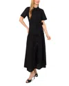 Ted Baker Shirt Dress With Self Belt In Black